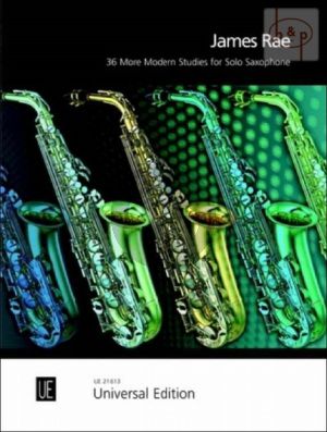 36 More Modern Studies for Solo Saxophone