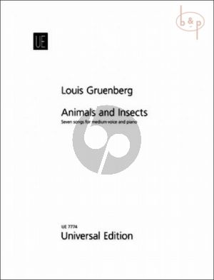 Animals and Insects Op.22 (7 Songs)