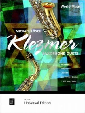 Klezmer Saxophone Duets for AA/AT Saxophone