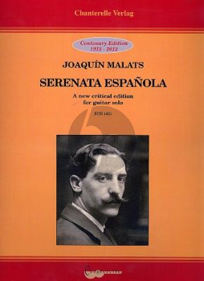 Malats Serenata Espanola Guitar (edited by Michael Macmeeken)