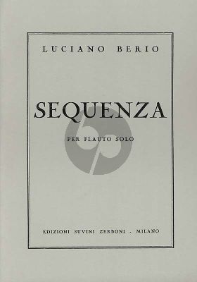 Berio Sequenza Flute solo (1958) (Zerboni)