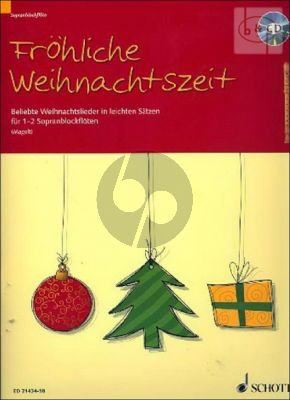 Frohliche Weihnachtszeit (1 - 2 Descant Rec.) (Bk-Cd)