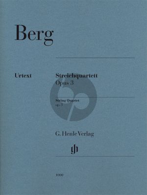 Berg  Streichquartett Op.3 Stimmen (Ullrich Scheideler)