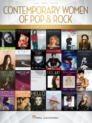 Contemporary Women of Pop and Rock Piano-Vocal-Guitar (2nd.ed.)