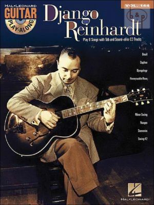 Django Reinhardt 8 Songs (Guitar Play-Along Series Vol.144) (Bk-Cd)