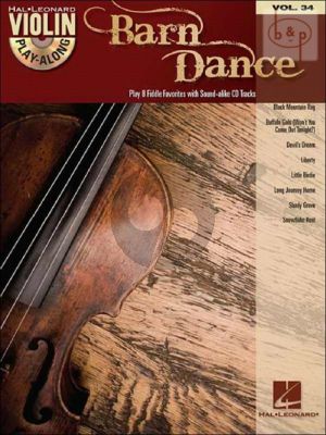 Barn Dance (Violin Play-Along Series Vol.34) (Bk-Cd)