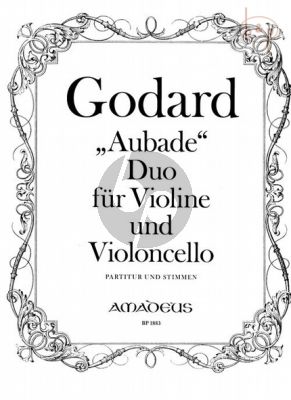 Duo "Aubade" Op.133 Violin-Violoncello