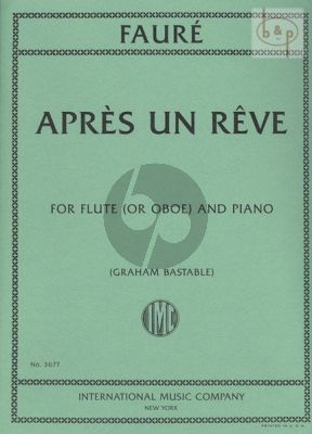 Apres un Reve Flute or Oboe and Piano
