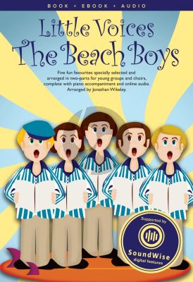 Little Voices Beach Boys 2 Part-Piano (Book with Audio) (arr. Barrie Carson Turner)
