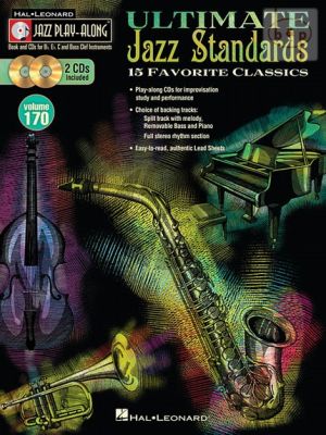 Ultimate Jazz Standards (15 Favorite Classics) (Jazz Play-Along Series Vol.170)