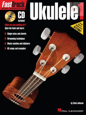 Johnson Fasttrack Ukulele Method Vol.1 (Book with Audio online)