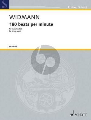 Widmann 180 Beats per Minute 2 Vi.-Va.- 3 Vc. (Score/Parts) (1993)