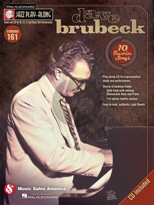 Brubeck 10 Favorite Songs for all C.-Bb.-Eb. and Bass clef Instruments Book with Cd (Jazz Play-Along Series Vol.161)