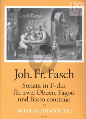 Sonata F-dur (2 Oboes-Bassoon-Bc) (Score/Parts) (edited by Yvonne Morgan)