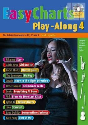 Easy Charts Play-Along Vol.4 (all C.-Bb.-Eb. Instr.) (Bk-Cd)