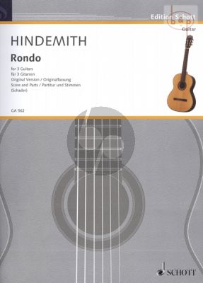 Rondo (3 Guitars) (Score/Parts) (Original Version)