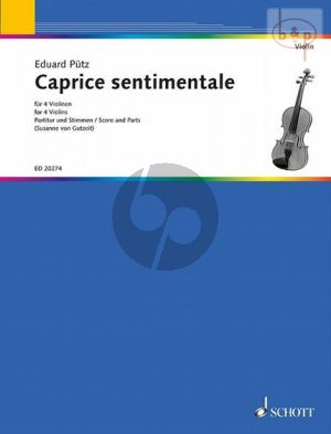 Caprice Sentimentale (1998) (4 Violins)
