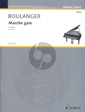 Boulanger Marche Gaie fur Klavier (Eingerichtet von Caroline Potter)