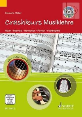 Crashkurs Musiklehre (Noten-Intervalle- Harmonien-Formen und Fachbegriffe) (Bk-DVD)