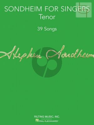 Sondheim for Singers for Tenor (39 Songs)