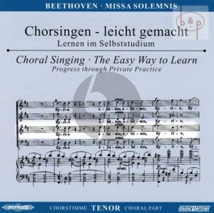 Missa Solemnis D-dur Op.123 (Soli-Chor-Orch.) (Tenor Chorstimme)