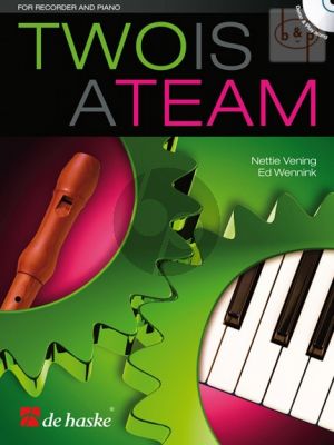 Two is a Team for Descant Recorder and Piano (Bk-Cd)