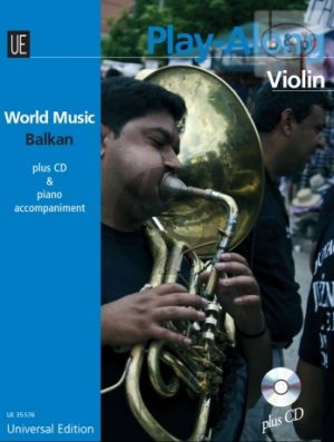 World Music Balkan Play-Aong (Violin-Piano) (Bk-Cd)