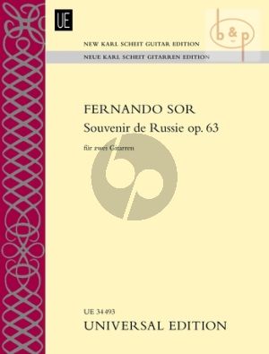 Souvenir de Russie Op.63 (2 Guitars)