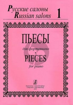 Album Russian Salons - Pieces for Piano Solo Vol.1