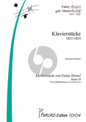 Klavierstucke 1821 - 1824