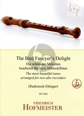 The Bird Fancyer's Delight for 2 Treble Recorders