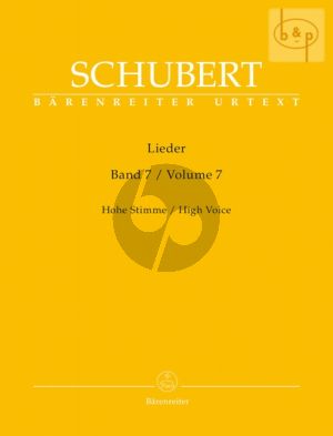 Lieder Vol. 7 Hoch / High