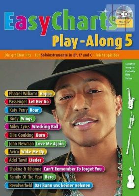 Easy Charts Play-Along Vol.5 (all C.-Bb.-Eb. Instr.) (Bk-Cd)
