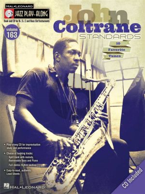 Coltrane Standards for all C.-Bb.-Eb. and Bass clef Instruments Book with Cd (Jazz Play-Along Series Vol.163)