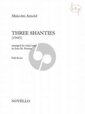 3 Shanties Op.4 (2 Ob.- 2 Clar.[Bb]- 2 Horns[F]- 2 Bassoons)