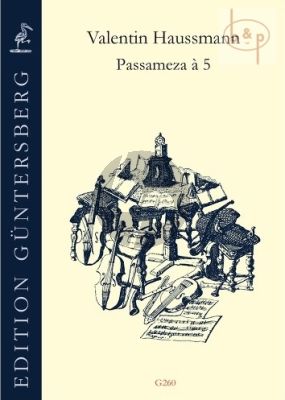 Passameza a 5 (5 Recorders or Gamba Consort)
