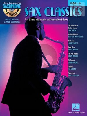 Sax Classics (8 Hits) (Saxophone Play-Along Series Vol.4