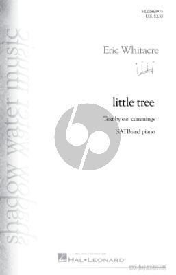 Whitacre Little Tree SATB