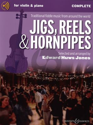 Jigs-Reels & Hornpipes Violin-Piano with opt. easy Violin Book with Audio Online