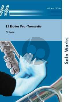 Komst 15 Etudes pour Trompette