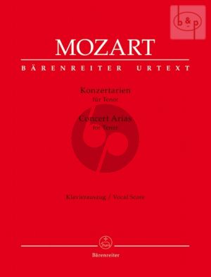 Konzertarien (Concert Arias) (Tenor with Piano)