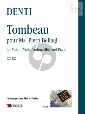 Tombeau pour Ms. Piero Bellugi