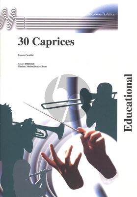 Cavallini 30 Caprices Clarinet (Molenaar)