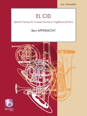 Appermont El Cid Spanish Fantasy for Trumpet[Bb] [Cornet/Flugelhorn] and Piano