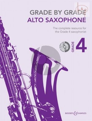 Grade by Grade 4 (Alto Sax.-Piano)