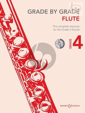 Grade by Grade 4  for Flute and Piano Book with Cd