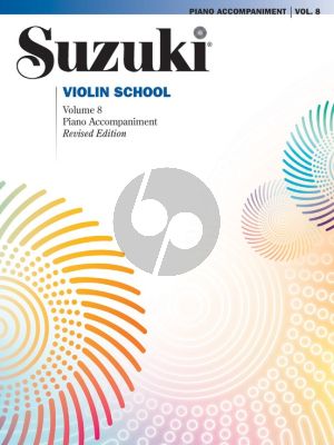 Suzuki Violin School vol.8 Piano Accompaniment (Revised ed.)