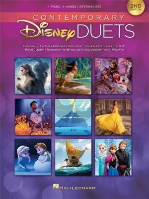 Contemporary Disney Duets (Piano 4 Hds 2nd Edition) (interm.-adv.level)