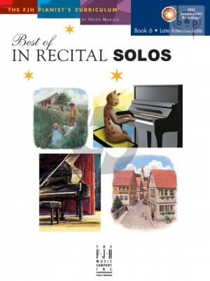 Best of In Recital Solos Vol. 6 Piano