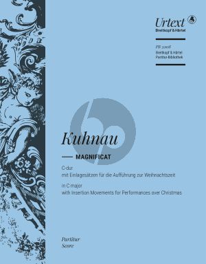 Kuhnau Magnificat C-dur SSATB mit soli-Orchester Partitur (edited by David Erler)